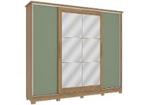 Guarda-roupa Casal Modulado com Espelho - 14