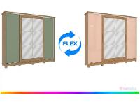 Guarda-roupa Casal Modulado com Espelho