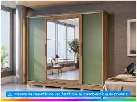 Guarda-roupa Casal Modulado com Espelho - 6