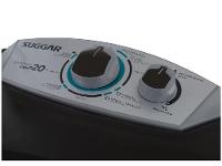 Lavadora de Roupas Suggar 20kg 6 Programas de Lavagem Prata Lavamax Eco LE2001PR - 14