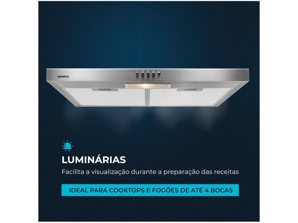 Depurador de Ar Mondial 60cm até 4 Bocas - 10