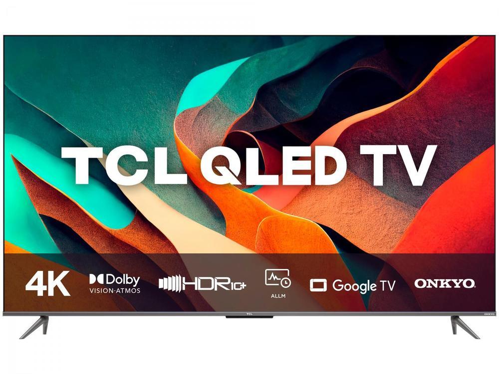 Smart TV 55” 4K UHD QLED TCL 55C635 60Hz Wi-Fi - 7