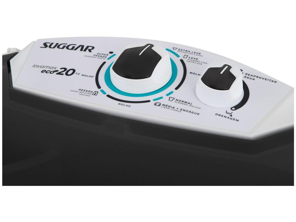 Lavadora de Roupas Suggar 20kg 6 Programas de Lavagem Branca Lavamax Eco LE2002BR - 13