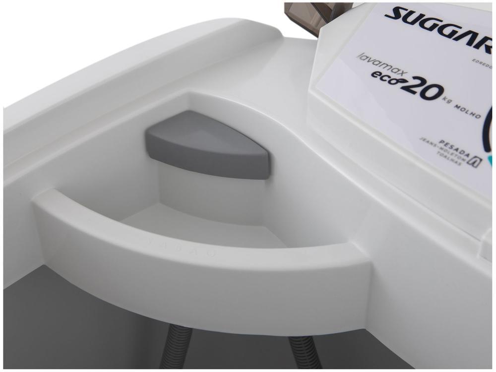 Lavadora de Roupas Suggar 20kg 6 Programas de Lavagem Branca Lavamax Eco LE2002BR - 14