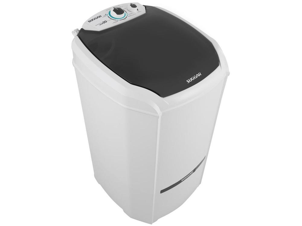 Lavadora de Roupas Suggar 20kg 6 Programas de Lavagem Branca Lavamax Eco LE2002BR - 5