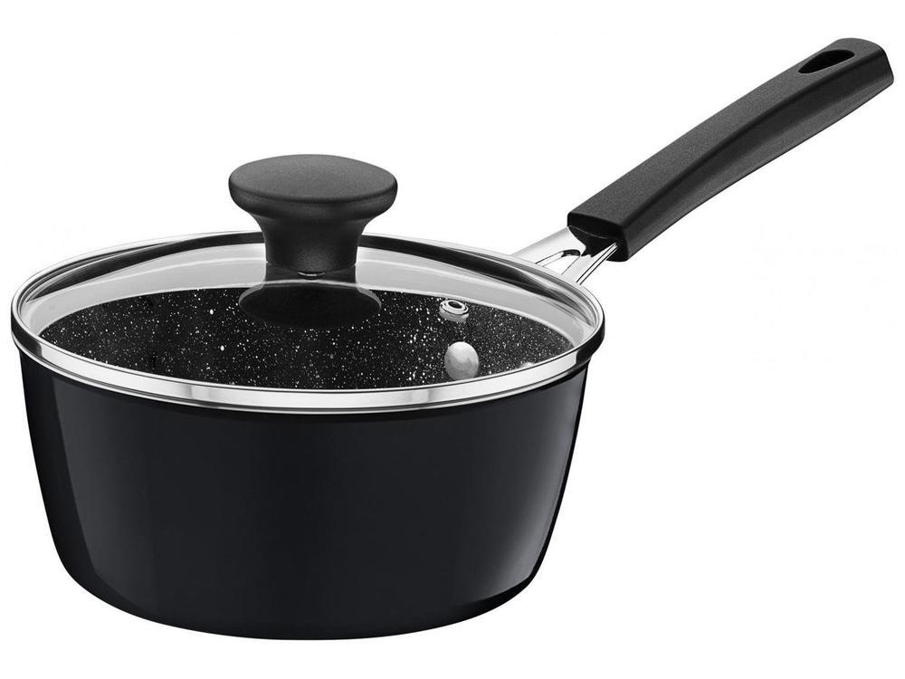 Jogo de Panelas Tramontina Revestimento Cerâmico de Alumínio Cinza 5 Peças Glenz - 14