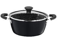 Jogo de Panelas Tramontina Revestimento Cerâmico de Alumínio Cinza 5 Peças Glenz - 5