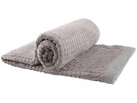 Manta Casal de Poliéster Karsten Lima Cinza - 5