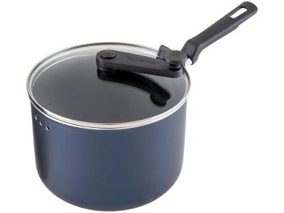 Panela Pipoqueira Tramontina Antiaderente de Alumínio 3,5L 20cm Azul Ravena