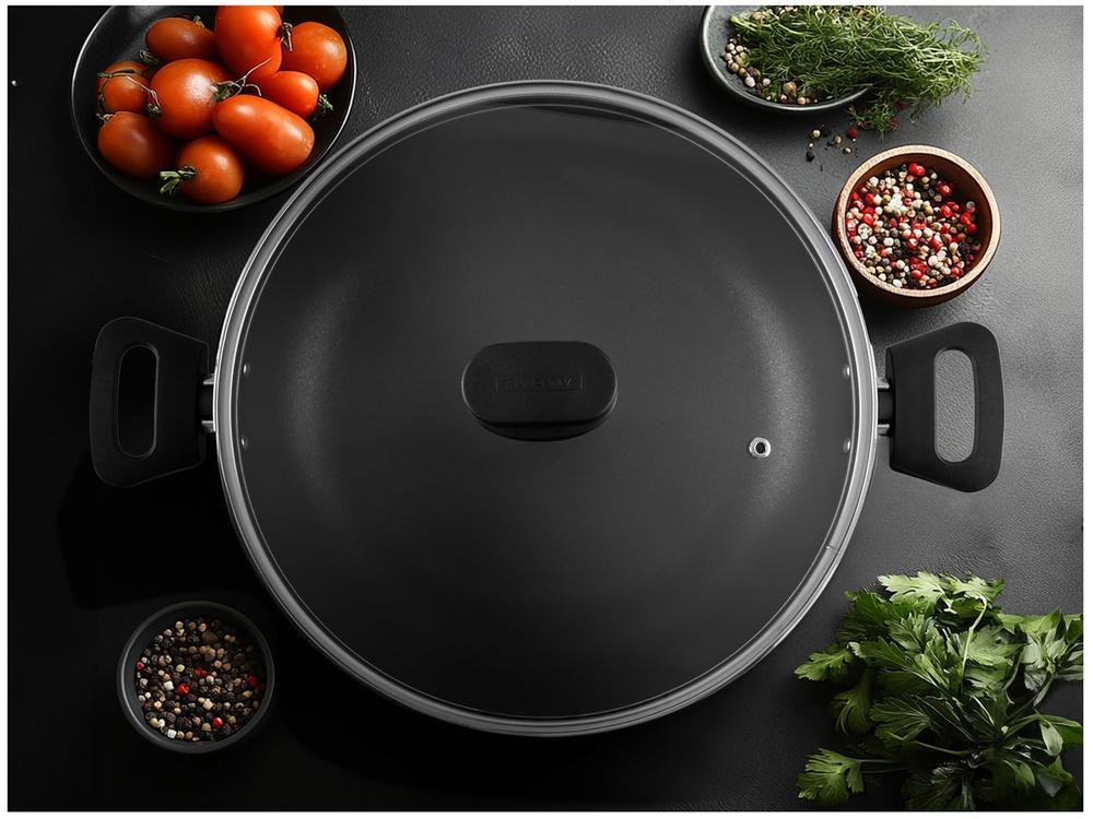 Panela Wok Antiaderente Tramontina de Alumínio  - 2