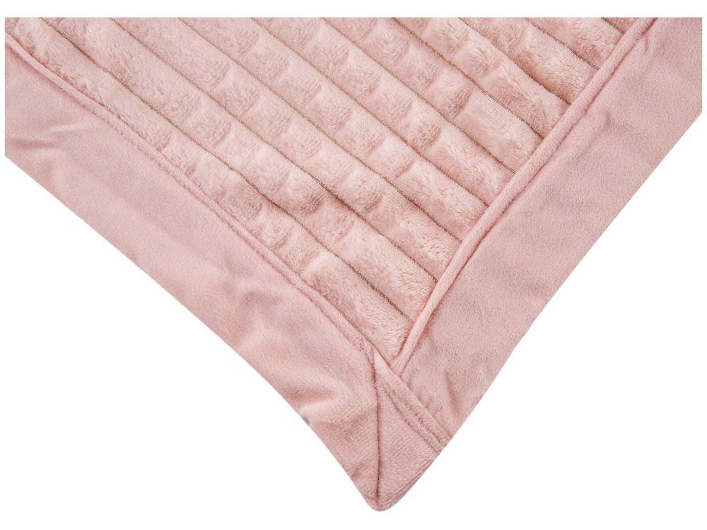 Manta Casal de Poliéster Karsten Lima Blush - 6