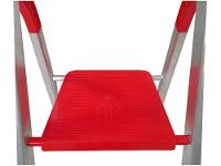 Escada de Alumínio Tesoura 3 Degraus Doméstica - 2