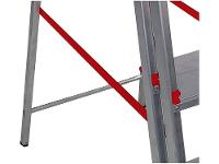 Escada de Alumínio Tesoura 3 Degraus Doméstica - 3