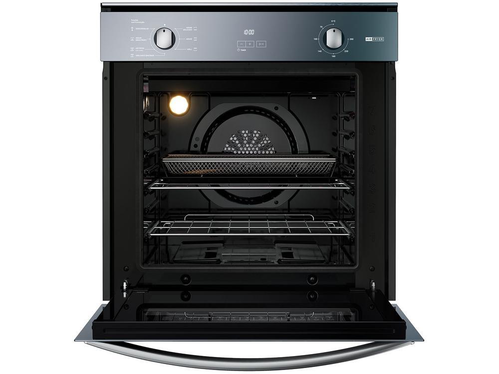 Forno Elétrico de Embutir Função Air Fryer Brastemp 84L Inox Espelhado BOF84ARBNA - 11