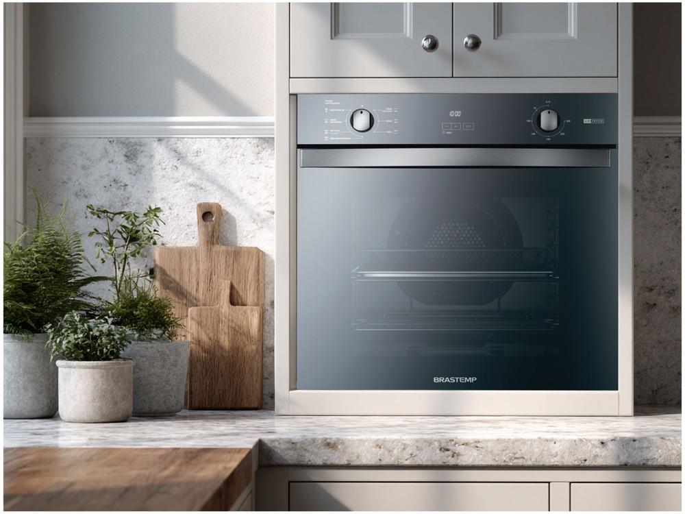 Forno Elétrico de Embutir Função Air Fryer Brastemp 84L Inox Espelhado BOF84ARBNA - 3