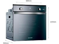 Forno Elétrico de Embutir Função Air Fryer Brastemp 84L Inox Espelhado BOF84ARBNA - 24