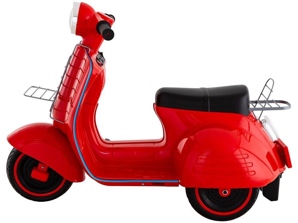 Moto Lambreta Elétrica Infantil 6V 2 Marchas - 3