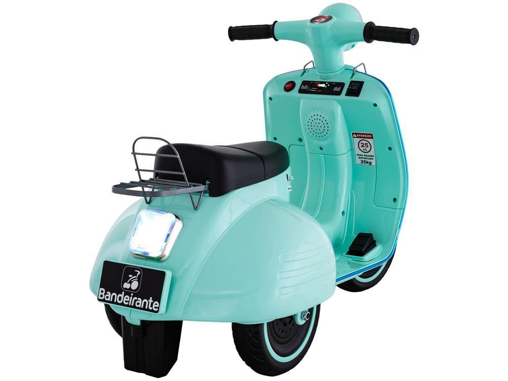 Moto Lambreta Elétrica Infantil 6V 2 Marchas - 5