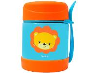 Pote Térmico Infantil Buba Animal Fun Leão 320ml com Colher - 1