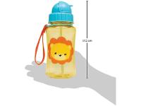 Garrafa Infantil com Canudo 350ml Buba Animal Fun Leão - 5