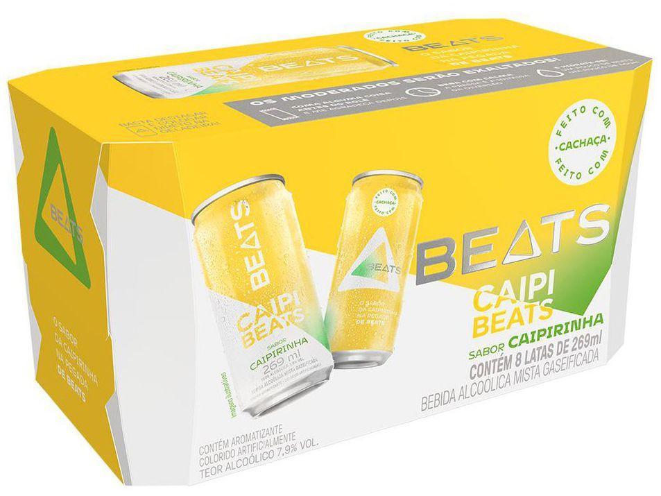 Drink Pronto Beats Caipirinha Lata 269ml 8 Unidades - 1