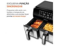 Air Fryer Mondial Dual Duplo Cesto Preta 8L com Timer AFD-01-BI - 15