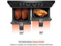Air Fryer Mondial Dual Duplo Cesto Preta 8L com Timer AFD-01-BI - 5