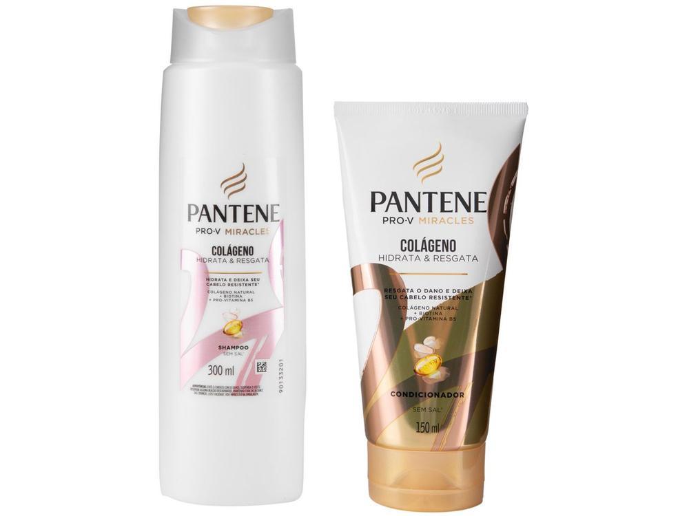 Shampoo e Condicionador Pantene Hidrata & Resgata - 3