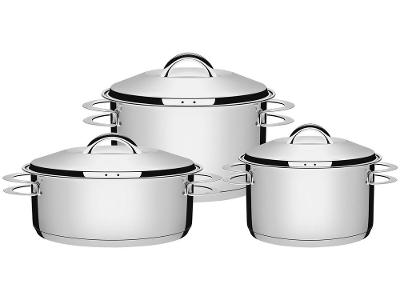 Jogo de Panelas Tramontina Solar 65510740 Inox