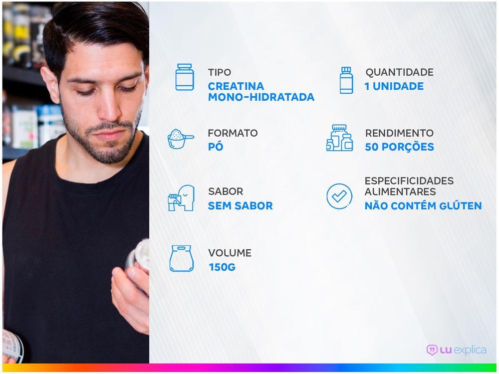 Creatina Monohidratada Atlas em Pó 150g  - 2