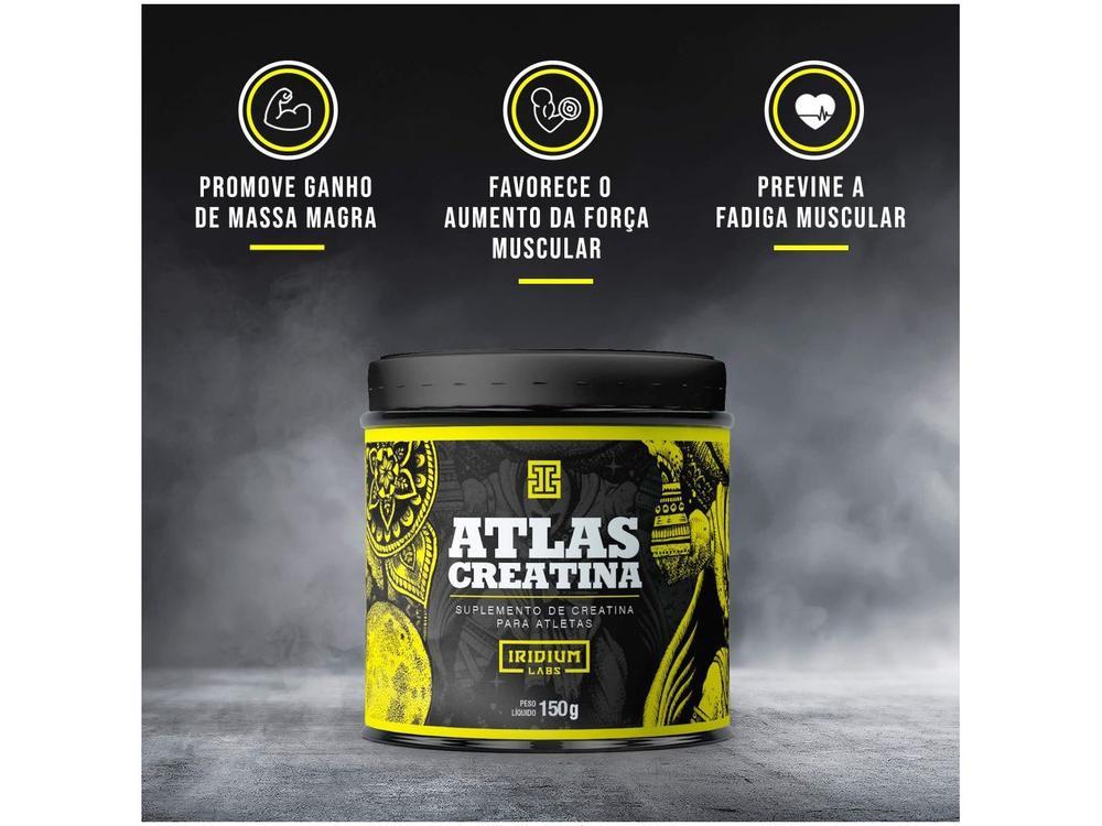 Creatina Monohidratada Atlas em Pó 150g  - 4