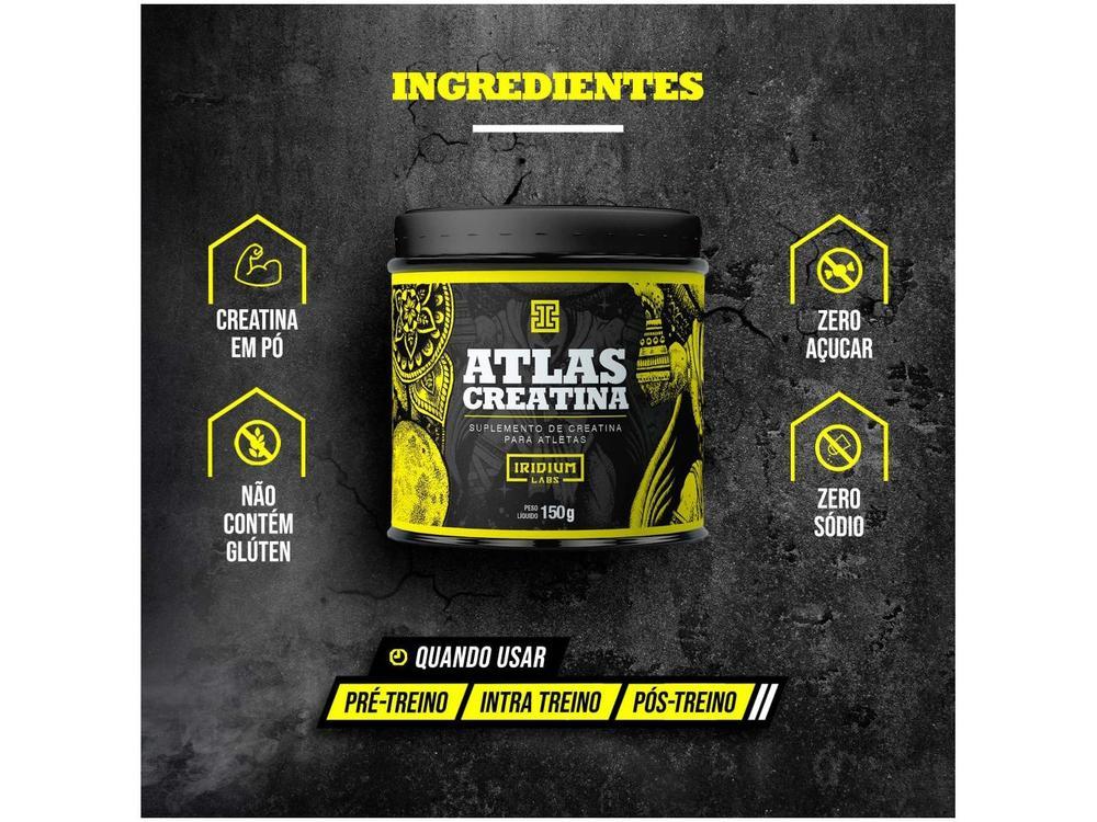 Creatina Monohidratada Atlas em Pó 150g  - 5
