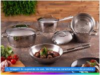 Jogo de Panelas Tramontina Inox 5 Peças - 11