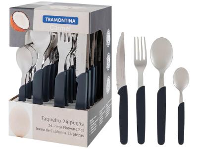 Faqueiro Tramontina Carmel 23499021 Inox 24 Peças