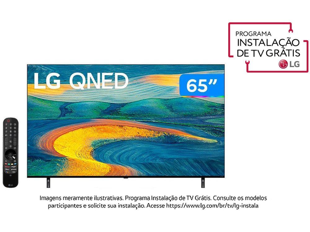 Smart TV 65” 4K UHD QNED LG 65QNED7SSQA - 2
