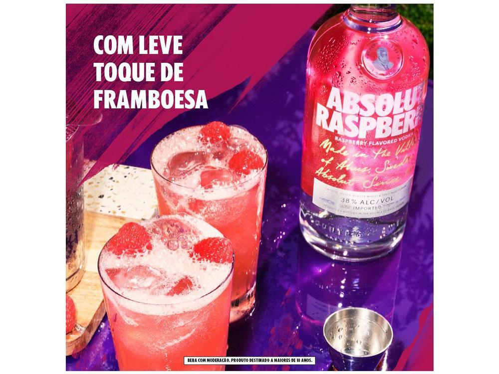Vodka Absolut Raspberri 750ml - 14