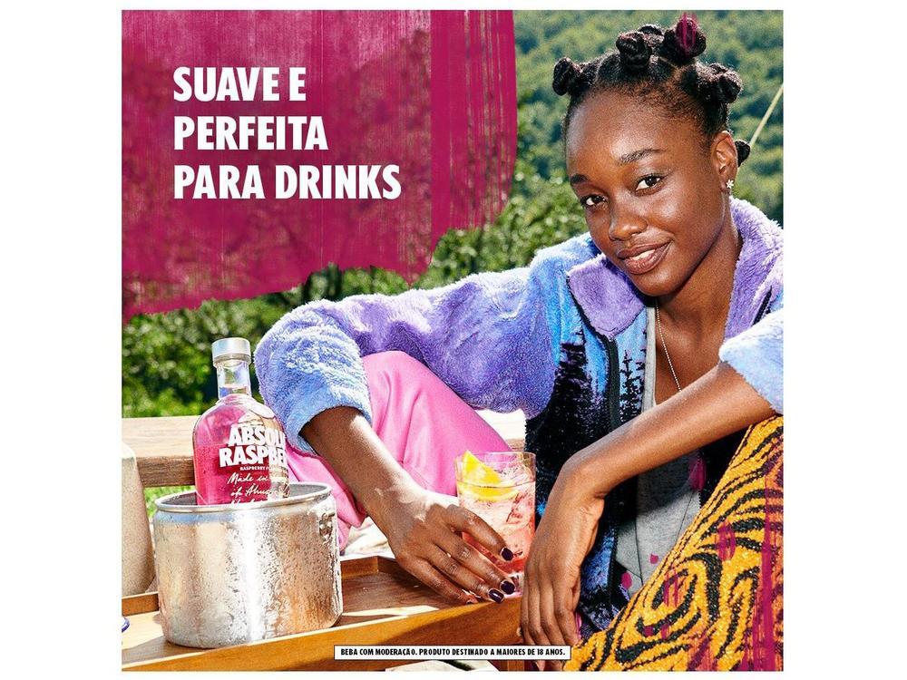 Vodka Absolut Raspberri 750ml - 9