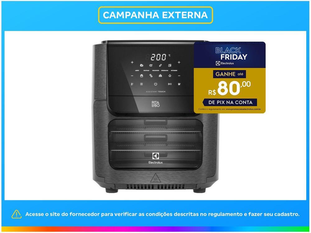 Air Fryer Oven Electrolux EAF90 Digital Grafite Experience 12L 1700W por Rita Lobo - 20