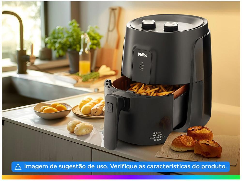 Air Fryer Philco PFR15PG Preto 4,3L com Timer - 21
