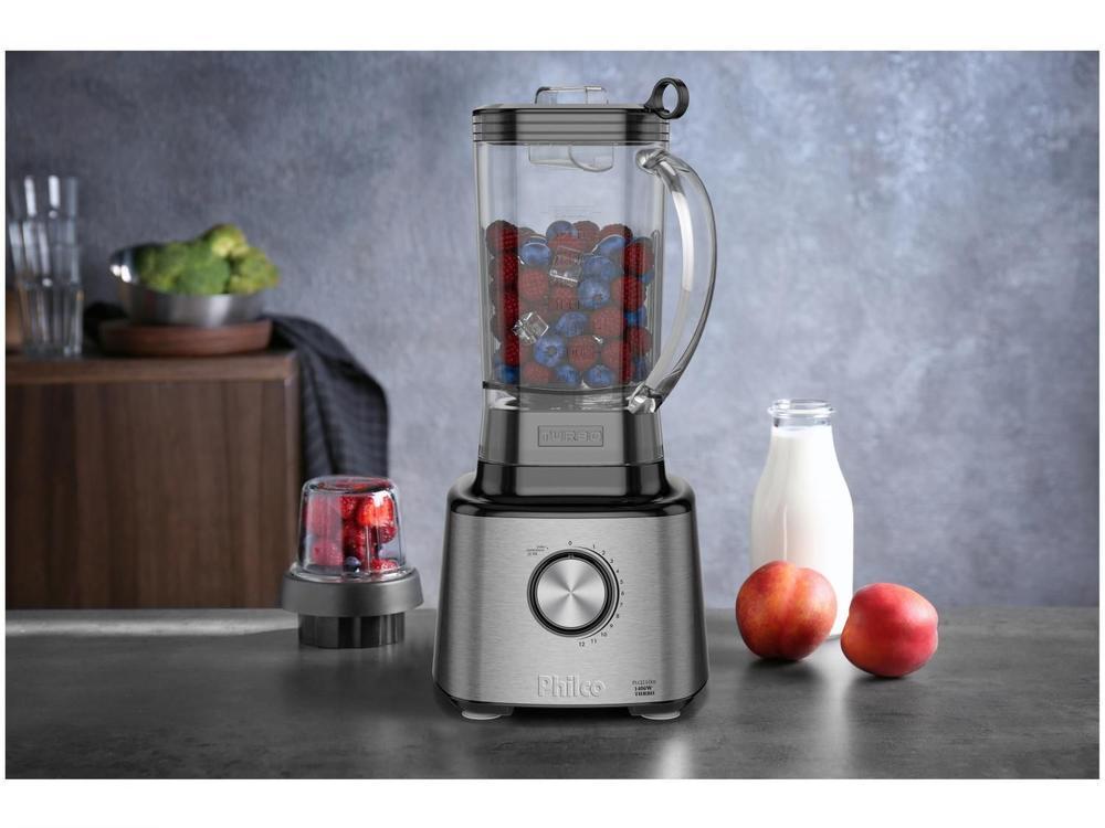 Liquidificador Philco PLQ2100PI com Filtro 12 Velocidades 1200W Preto - 3