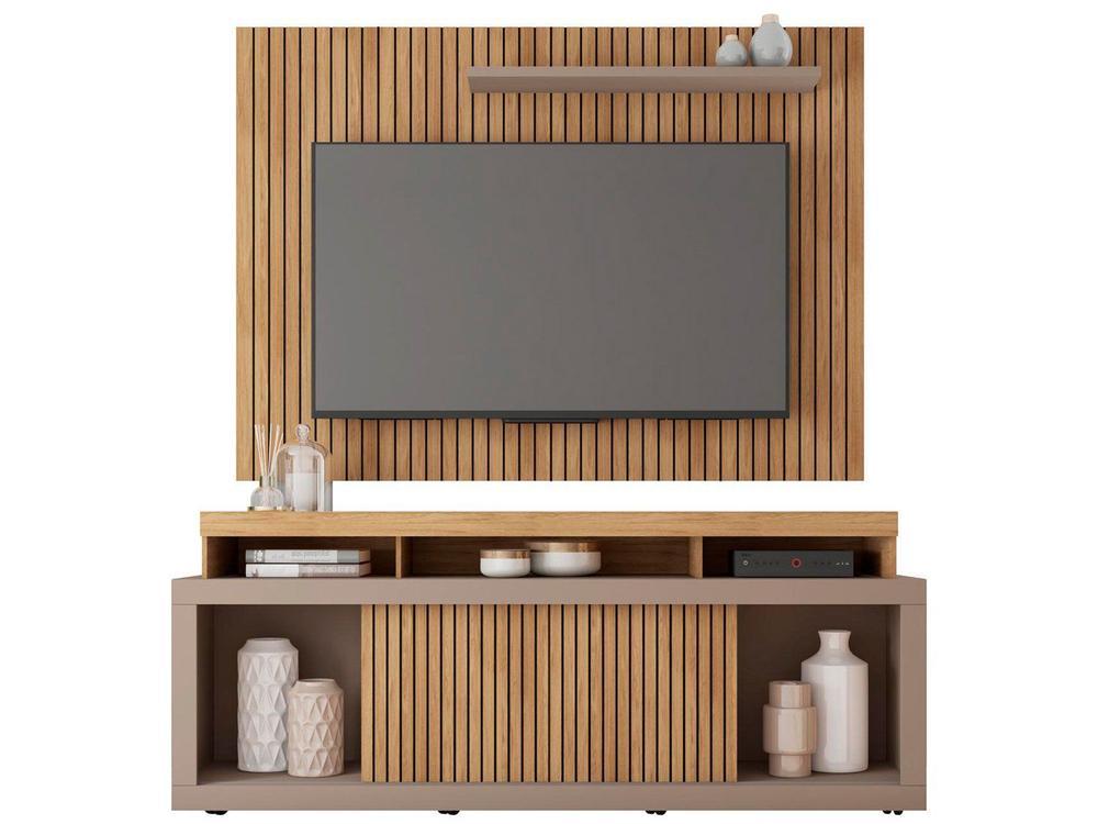 Rack para TV até 70” com Painel 1 Porta Caemmun Aegon - 1