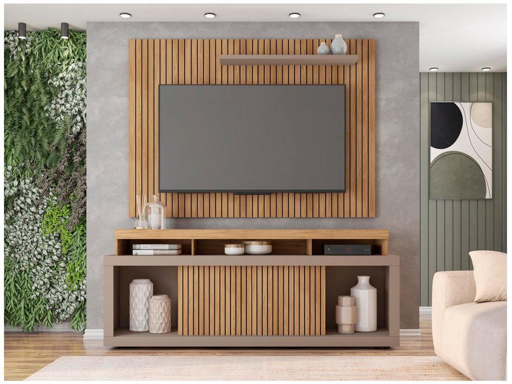 Rack para TV até 70” com Painel 1 Porta Caemmun Aegon - 4