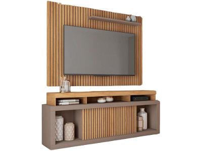 Rack para TV até 70” com Painel 1 Porta Caemmun Aego