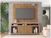 Rack para TV até 70” com Painel 1 Porta Caemmun Aegon