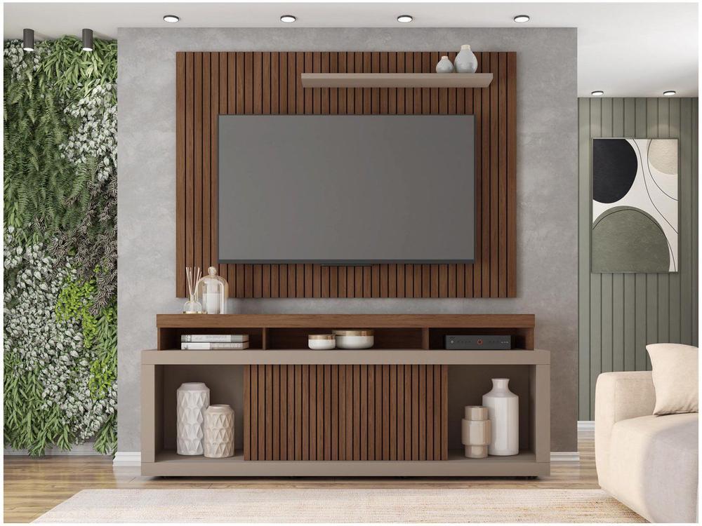 Rack para TV até 70” com Painel 1 Porta Caemmun Aegon - 4