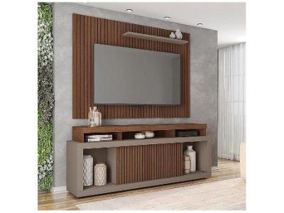 Rack para TV até 70” com Painel 1 Porta Caemmun Aego