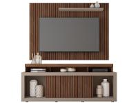 Rack para TV até 70” com Painel 1 Porta Caemmun Aegon - 1