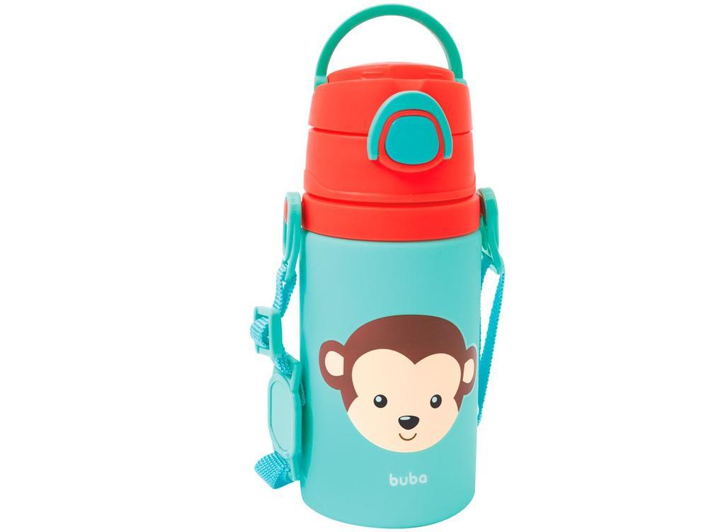 Garrafa Infantil com Canudo 450ml Buba Animal Fun - 3