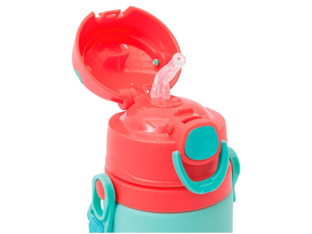 Garrafa Infantil com Canudo 450ml Buba Animal Fun - 4