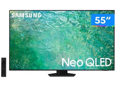 Smart TV 55” Ultra HD 4K Neo QLED Samsung QN55QN85CA 120Hz Wi-Fi Bluetoot